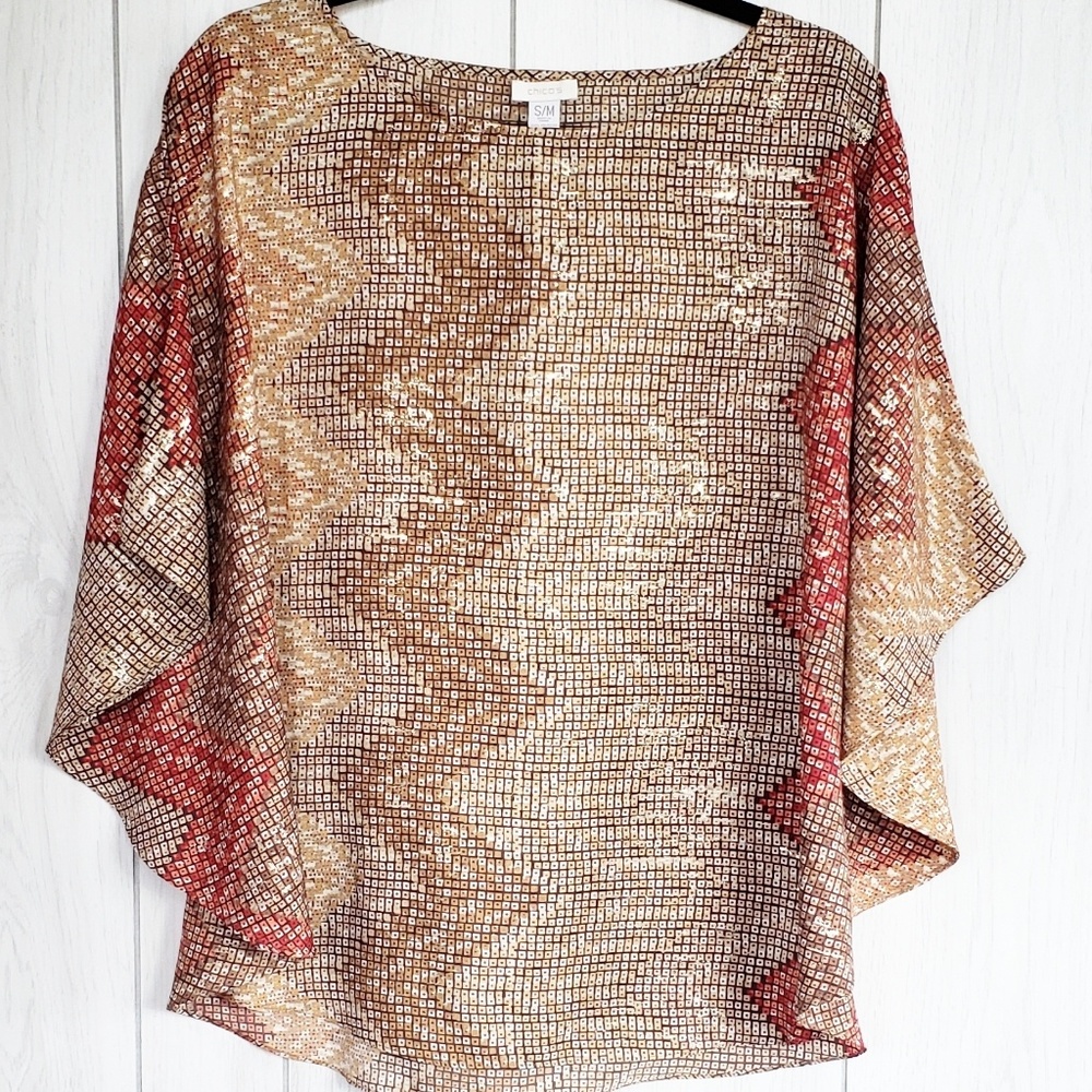 Chico's wing sleeve top